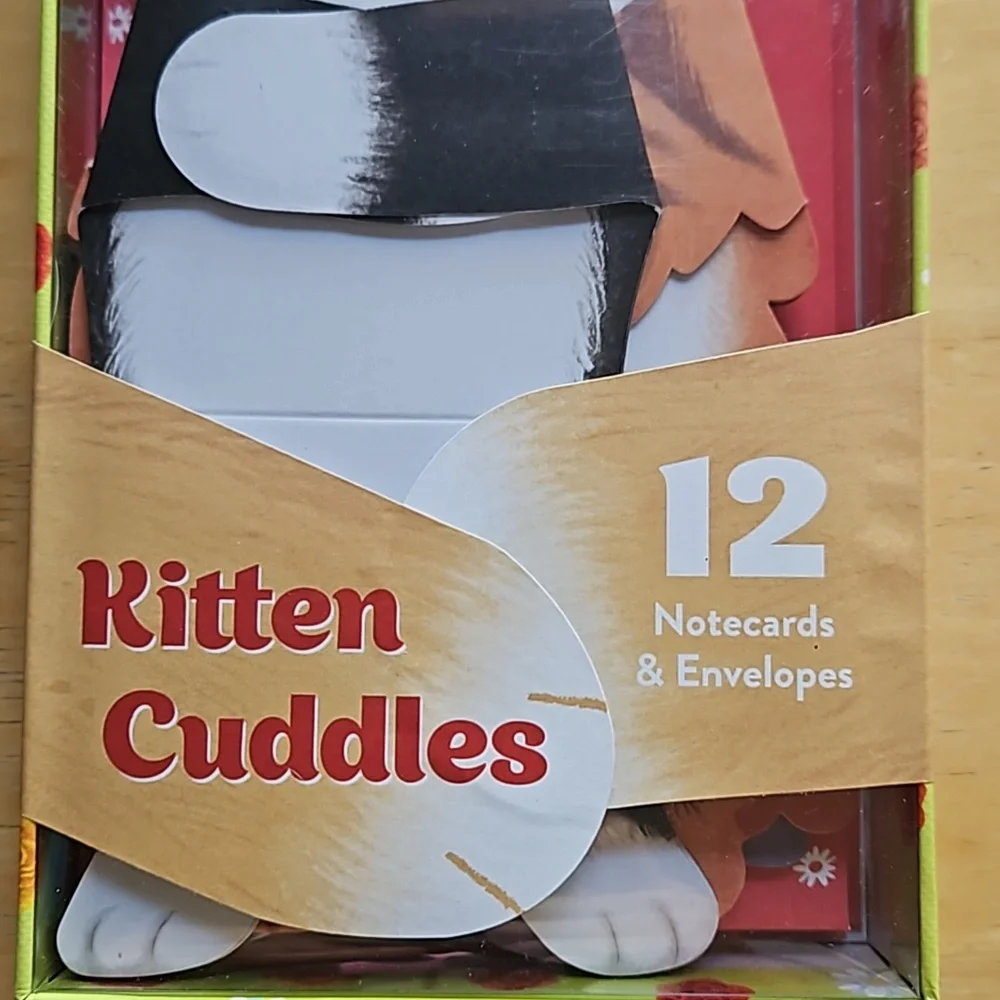 KITTEN CUDDLES NOTECARDS